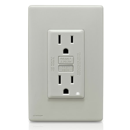 Leviton Circuit Interruptor, 125V AC, 15A, 2, 3 Poles RGF15-PG